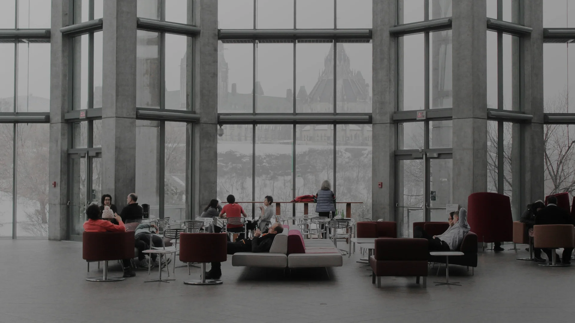 Aerial view of Ottawa, Ontario - Steward Seal Coating service area